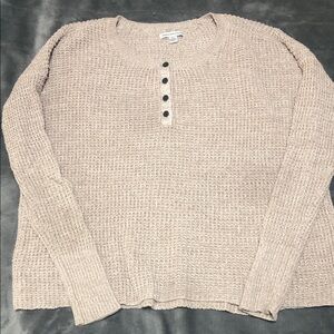American Eagle Outfitters Women’s Tan Knit Sweater